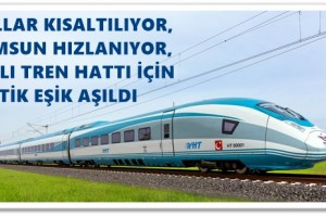 Samsun-Çorum-Ankara Hızlı Tren Hattında Yeni Karar